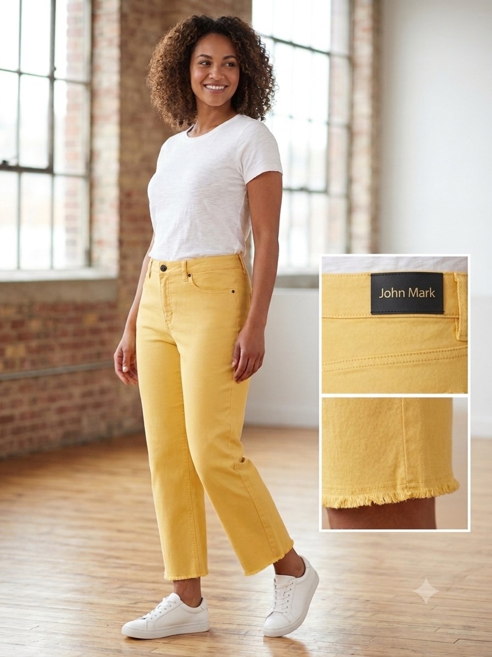 John Mark ankle jeans NWT
